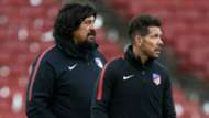 GERMAN BURGOS DIEGO SIMEONE ATLETICO MADRID