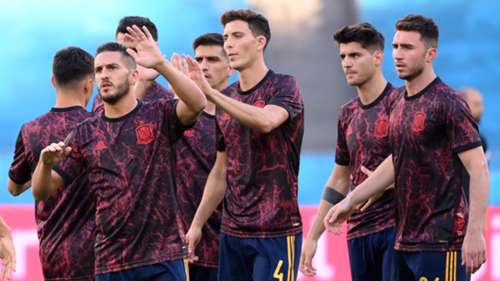 Spain warm up