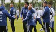 Enzo Perez Jorge Sampaoli Argentina Training 1006201