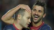 Andres Iniesta, David Villa