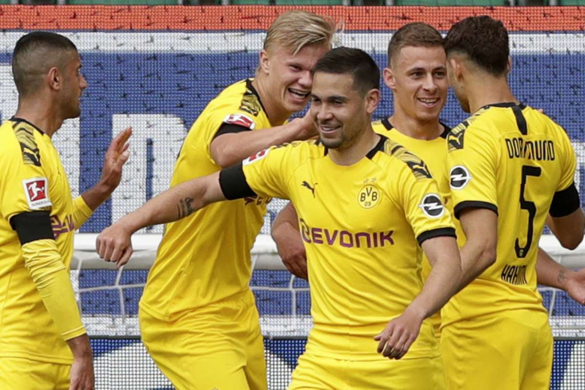 ドルトムント 再開後の連勝で首位バイエルンにプレッシャー 大迫勇也が途中出場のブレーメンは8試合ぶり白星 Goal Com