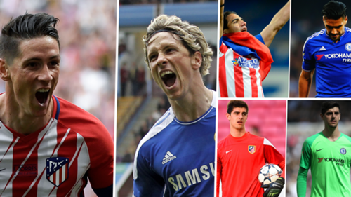 Futbolistas del Atlético Chelsea