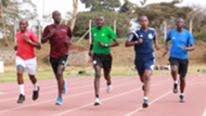 Kenya referees undergo test.