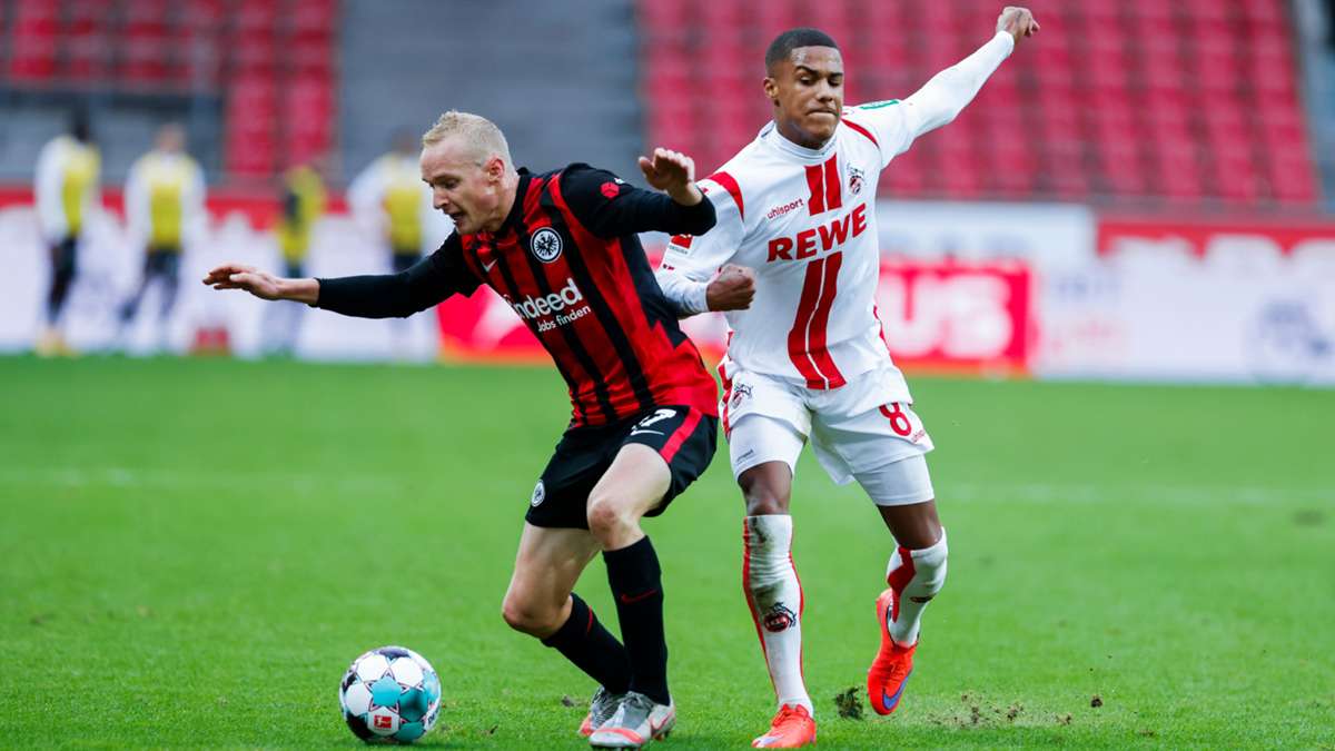 Eintracht Frankfurt gegen 1. FC Köln heute live im TV und