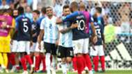 Lionel Messi Kylian Mbappe Argentina France World Cup 2018