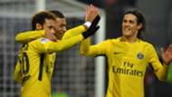 Neymar Kylian Mbappe Edinson Cavani PSG