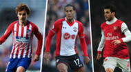 Griezmann Van Dijk Fabregas