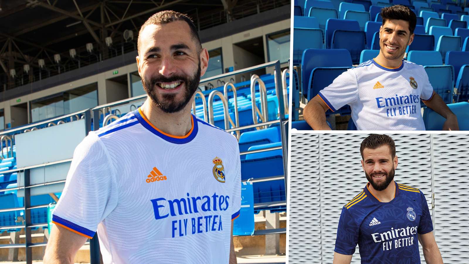 Real Madrid 2021-22 kit: New home and away jersey styles & release ...