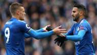 Jamie Vardy Riyad Mahrez