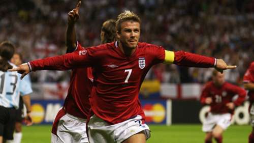 David Beckham | 17 goals