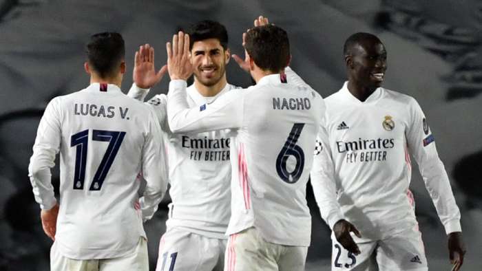 Real Madrid celebrate 2021