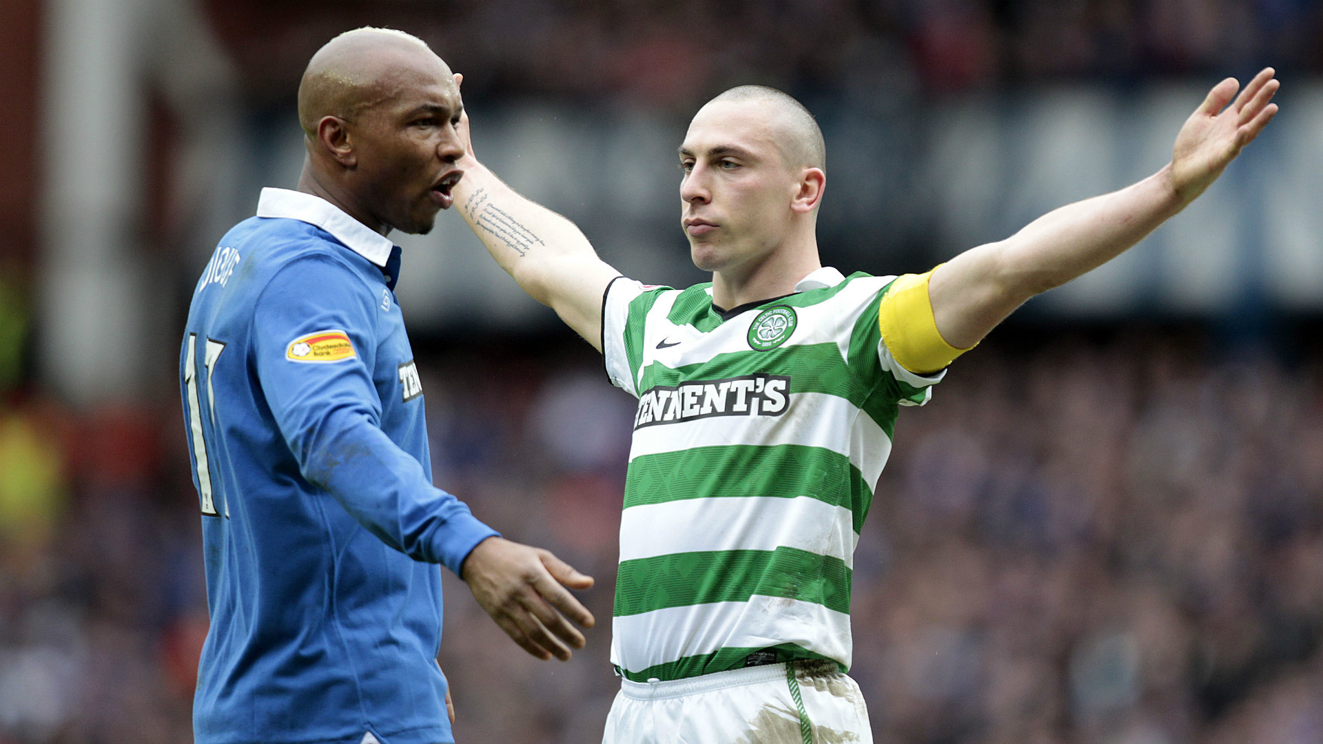 Scott Brown celebration: How Celtic star's 'The Broony' became an infamous  Old Firm feature | Goal.com