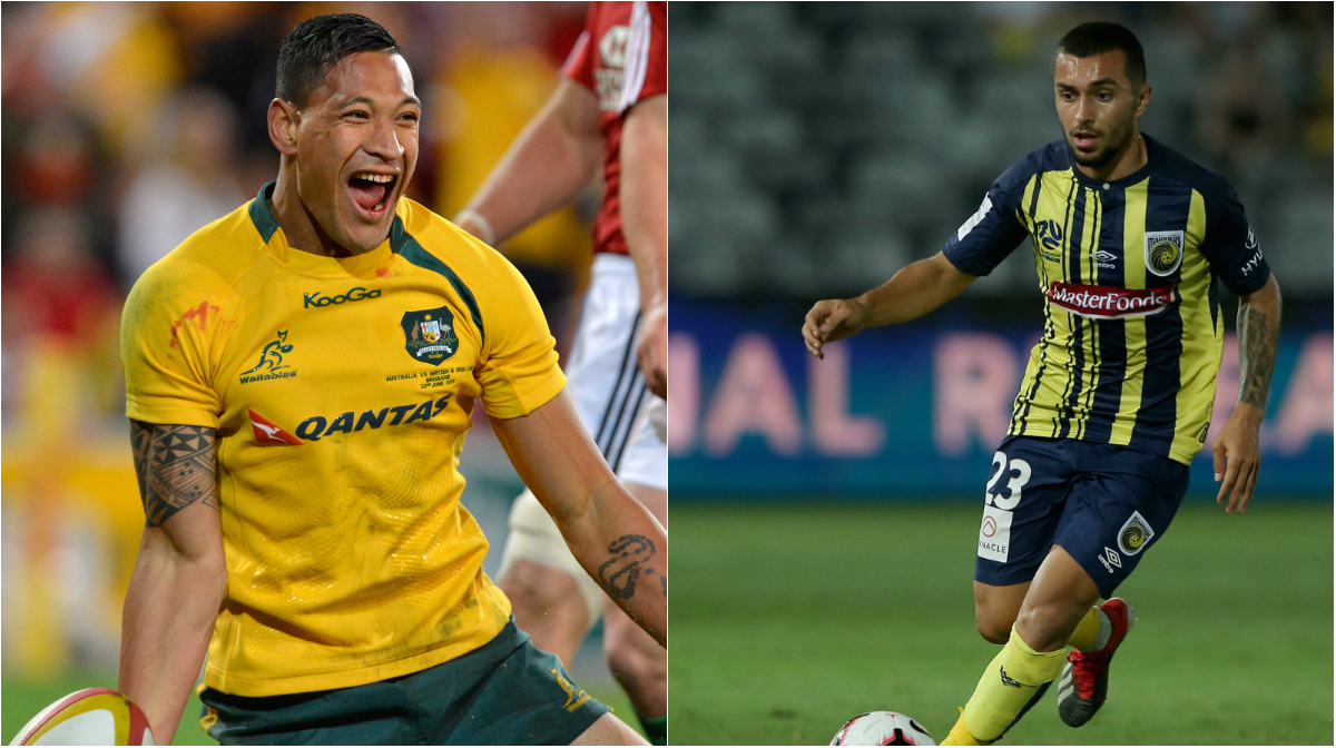 A League Player Mario Shabow Deletes Support For Israel Folau Goal Com