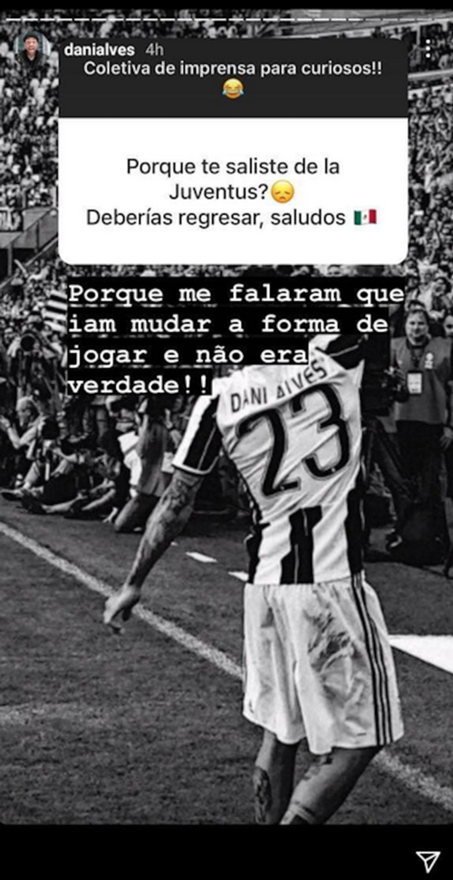 Dani Alves Instagram