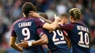 Neymar Cavani Mbappé trio PSG Ligue 1