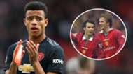 Mason Greenwood Ryan Giggs David Beckham Man Utd