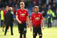 Scott McTominay Juan Mata Huddersfield Town Manchester United