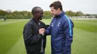 Eliud Kipchoge of Kenya vs Mauricio Pochettino of Tottenham.