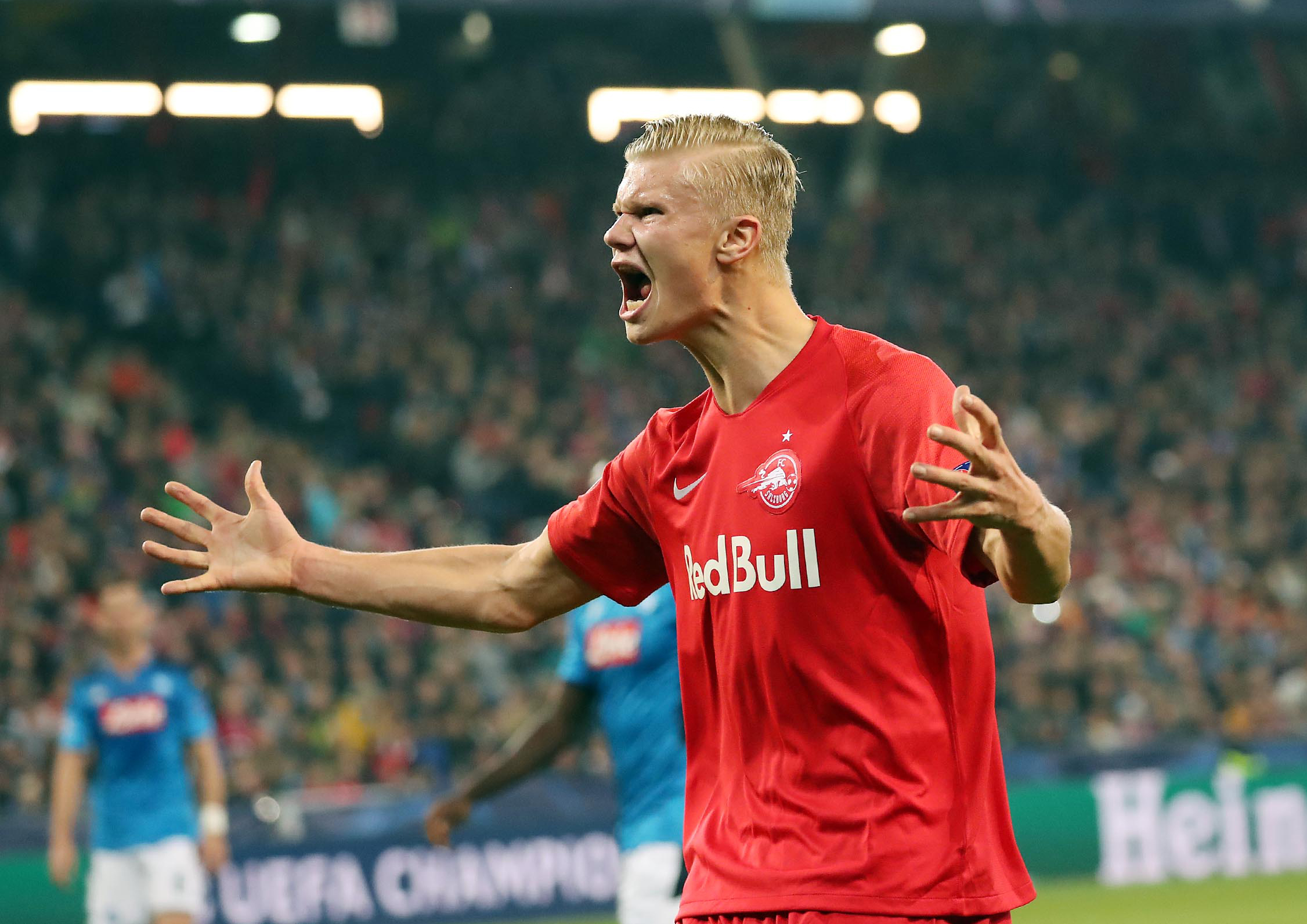 Haland, o protagonista de um RB Salzburg que sonha alto na Europa ...