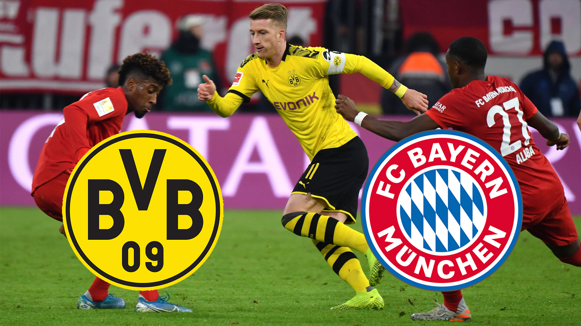 BVB (Borussia Dortmund) Vs. FC Bayern München Im Free-TV Sehen - Geht ...