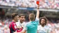 Marcelo red card Real Madrid