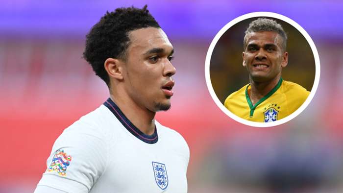 Trent Alexander-Arnold Dani Alves