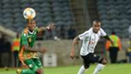 Thembinkosi Lorch of Orlando Pirates against Green Eagles, August 2019