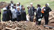 FKF President Nick Mwendwa directs CAF Inspection team