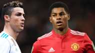 Cristiano Ronaldo Marcus Rashford