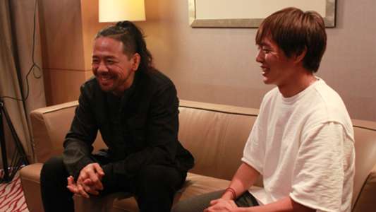 滾っています 川崎フロンターレ 齋藤学 憧れのwwe中邑真輔に会う Goal Com
