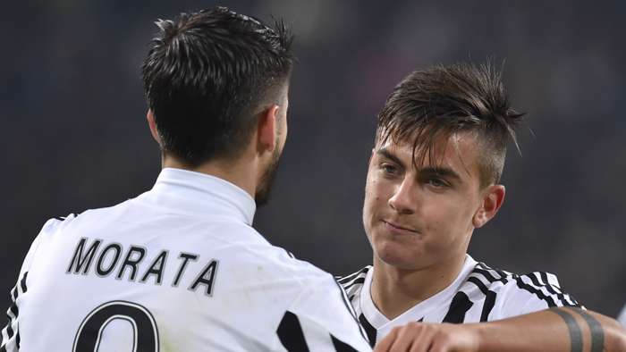 Morata Dybala Juventus Morata Dybala Juventus