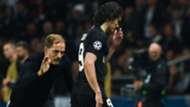 Edinson Cavani Tomas Tuchel PSG Napoli