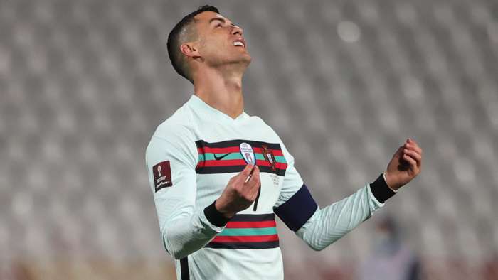 Cristiano Ronaldo Serbia Portugal