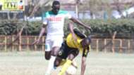 James Situma of Mathare United v Tusker.