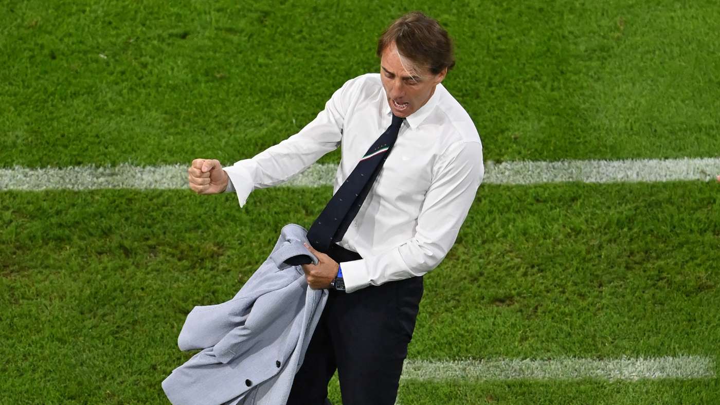 Roberto Mancini Italy 02072021