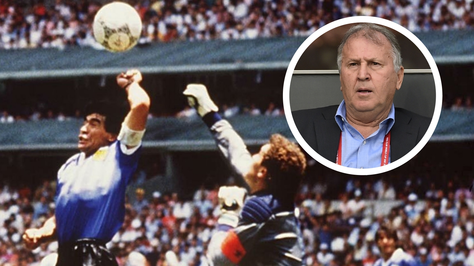 W杯での 神の手 が最初ではない ジーコ氏が亡きマラドーナ氏の伝説ゴールに言及 Goal Com
