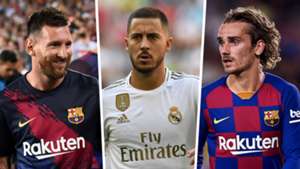 Fifa 20 Player Ratings Messi Hazard Griezmann La Ligas