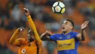 Willard Katsande, Kaizer Chiefs and Matthew Rusike. Cape Town City