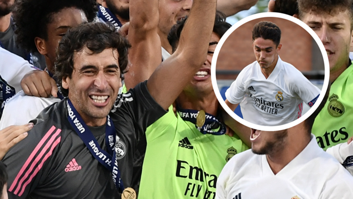 Raul Real Madrid UEFA Youth League 2020