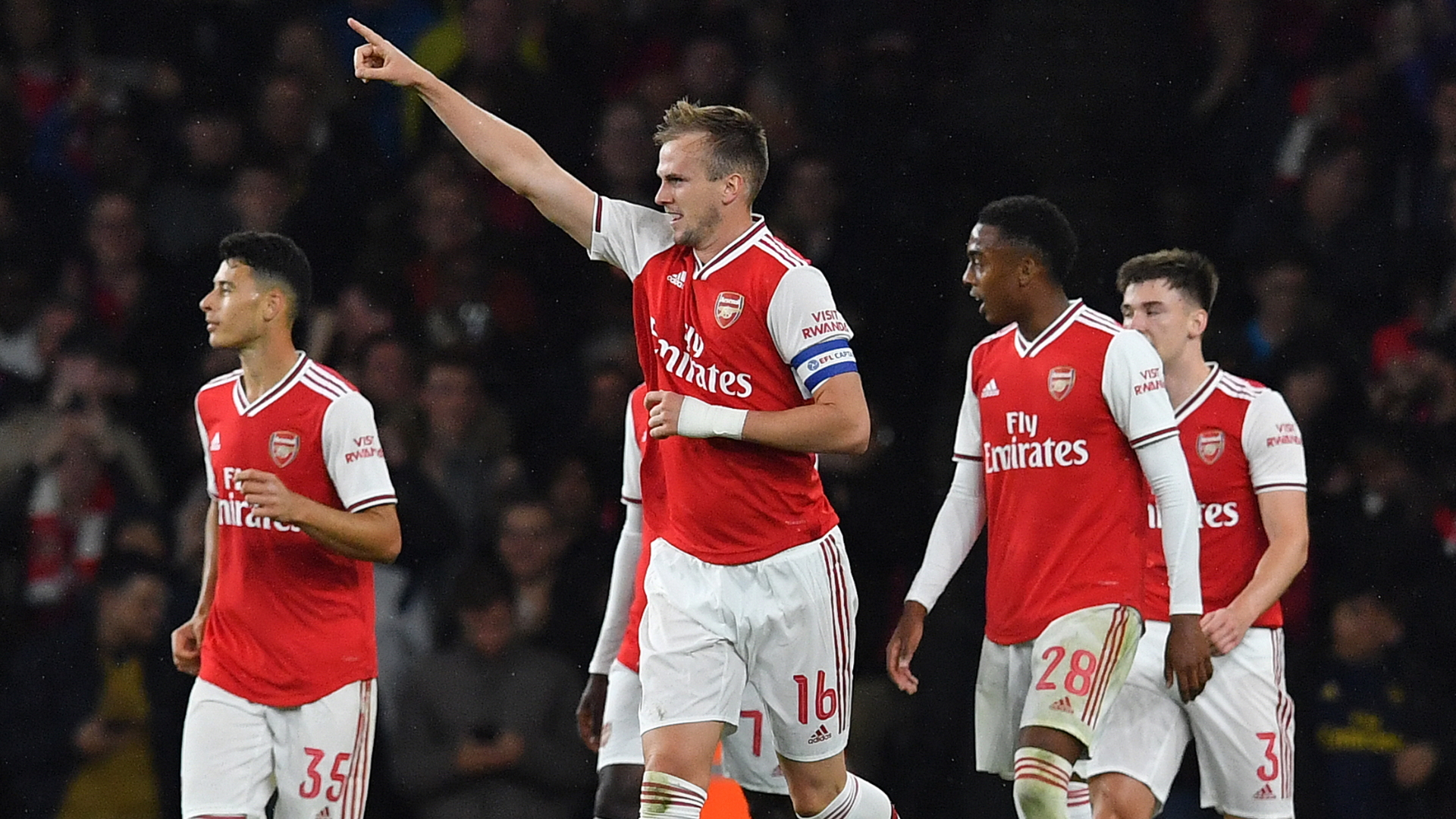 Hasil gambar untuk holding goal arsenal 2019