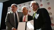 Victor Montagliani Sunil Gulati Decio de Maria Canada USA Mexico
