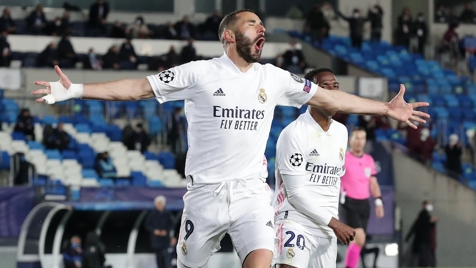 スペイン勢が敗退していく中で レアル マドリー アタランタを3発で下してclベスト8進出 Goal Com スペイン勢が敗退していく中で レアル マドリー アタランタを3発で下してclベスト8進出 Goal Com