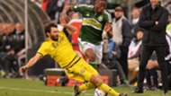 Michael Parkhurst Fanendo Adi Columbus Crew Portland Timbers MLS 12072016