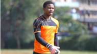 Keeper Jeff Oyemba of Kariobangi Sharks.