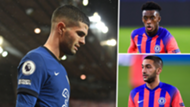 Ziyech Pulisic Hudson-Odoi Chelsea