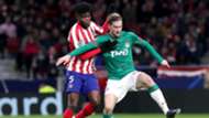 Thomas Partey of Atletico Madrid vs Lokomotiv Moscow