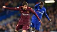 Lionel Messi, N'Golo Kante, Chelsea vs Barcelona
