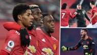 Marcus Rashford Ole Gunnar Solskjaer David de Gea Man Utd GFX