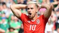 Aaron Ramsey Wales Northern Ireland Euro 2016