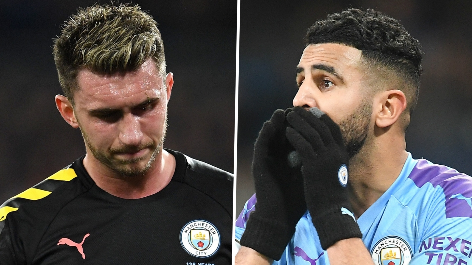 Aymeric Laporte Riyad Mahrez